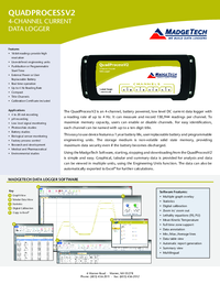 Thumbnail of document Data Sheet - QuadProcessV2 4 Channel Current Data Logger